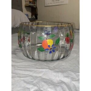Fifth Avenue Crystal 9" Venetian Fruit Glass Bowl